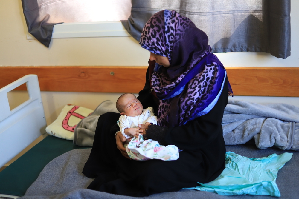 Gaza: Al-Nasser Krankenhaus; Entbindungen