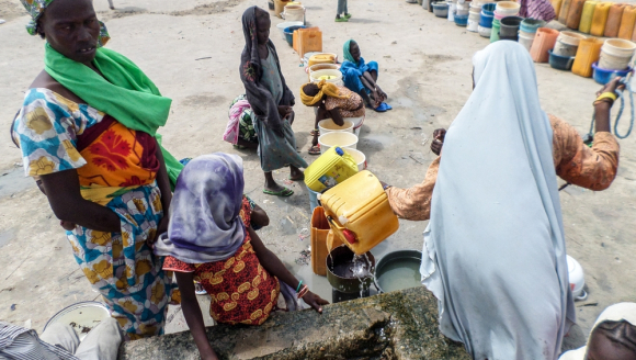 Humanitäre Herausforderung in Borno, Nigeria