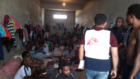 Ärzte ohne Grenzen Libyen Internierungslager