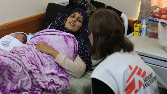 Gaza: Al-Nasser Krankenhaus; Entbindungen
