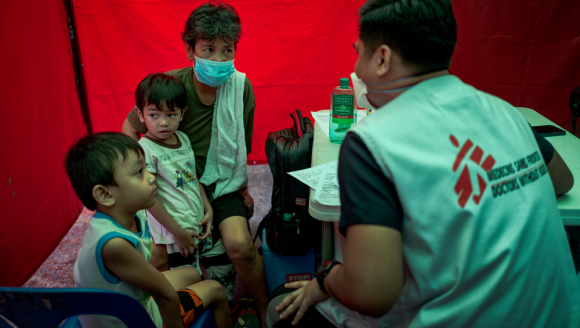 Screening für Tuberkulose in Manila