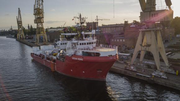 Neues Schiff "Ocean Viking" für dern Seenotrettungseinsatz im Mittelmeer