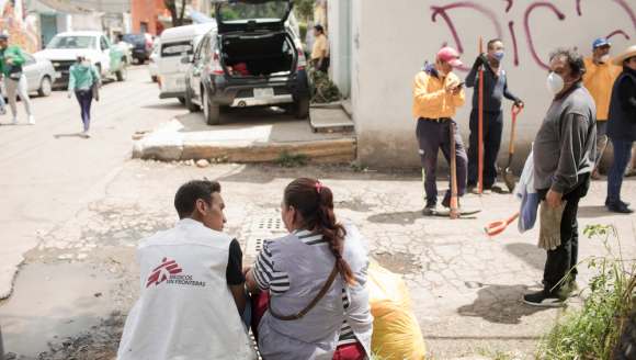 Ärzte ohne Grenzen Mexiko psychologische Hilfe schweres Erdbeben