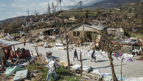 Haiti, Zerstörung durch Hurrikan