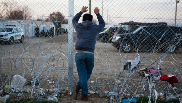 Idomeni after the closing of the border