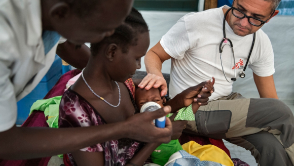 Ärzte ohne Grenzen Südsudan Krieg Mangelernährung medizinische Hilfe