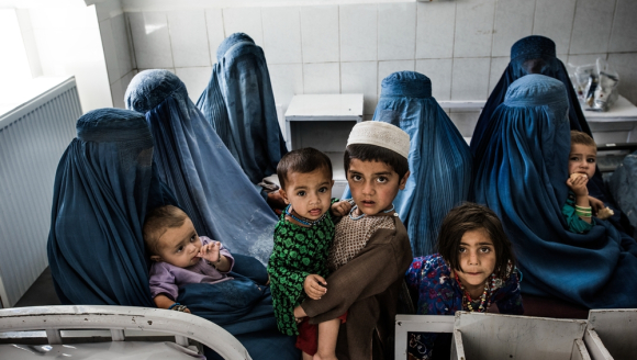 Patienten im Krankenhaus in Helmand