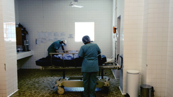 Aufwachraum im Krankenhaus von Timbuktu, Mali