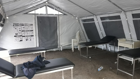 Ärzte ohne Grenzen Syrien Krankenhaus Zelt