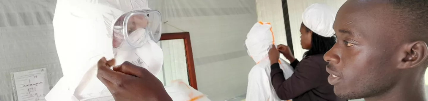 Ebola-Ausbruch in Uganda 2022 Ebola-Behandlungszentrum Mubende