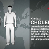 Video Behandlungszentrum für Cholera-Epidemie im Jemen