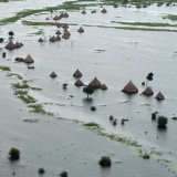 Im Südsudan stehen ganze Landstriche unter Wasser
