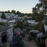 Zelte und Schmutz im größten Lager der EU: Moria.