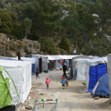 Schlechte Lebensbedingungen für Flüchtlinge auf Samos