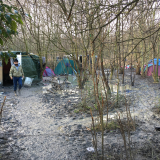 Nordfrankreich neues Flüchtlingslager Grande Synthe