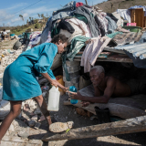 Cholera Hilfe Haiti Hurrikan „Matthew“