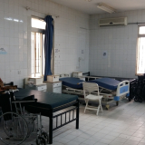 Klinik nahe der Grenze Jordanien, Syrien