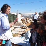 Hilfe für syrische Flüchtlinge im Libanon